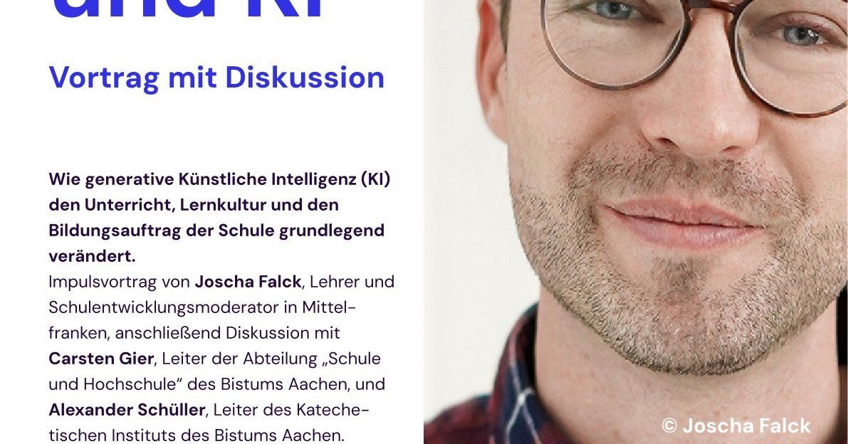 Schule und KI (Online) | Katechetisches Institut Aachen