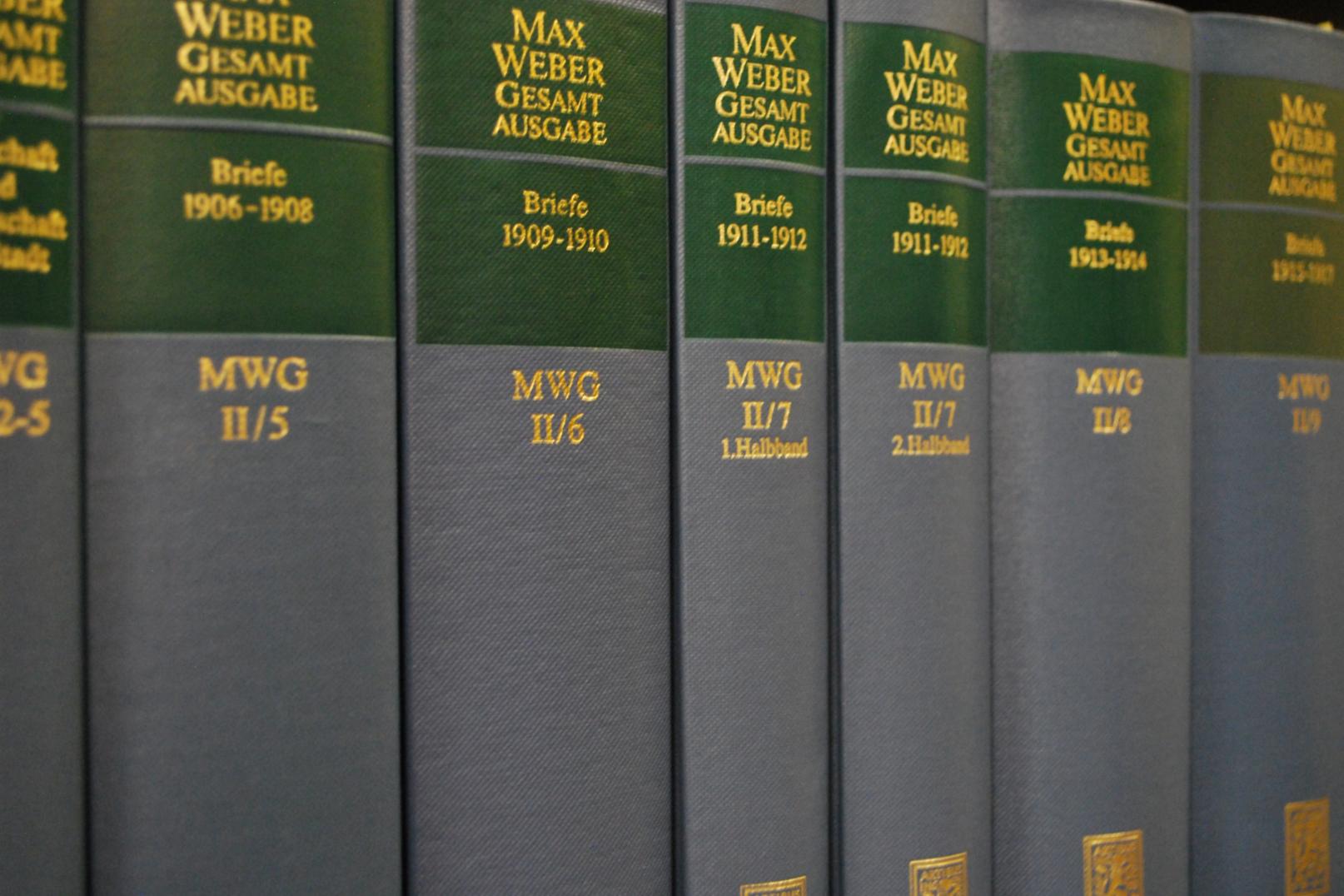 Max Weber Gesamtausgabe (c) Diözesanbibliothek Aachen