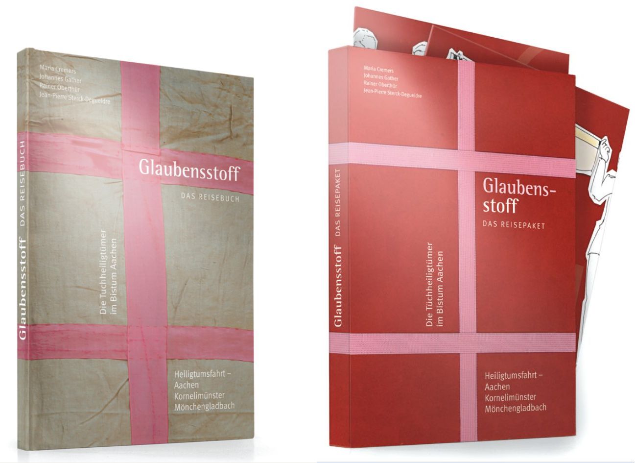 Glaubensstoff - Das Reisebuch und Reisepaket (c) KI Aachen / Agentur Hüsch & Hüsch