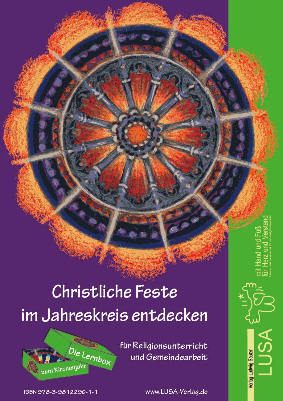 Lernbox Kirchenjahr Titelbild (c) LUSA-Verlag