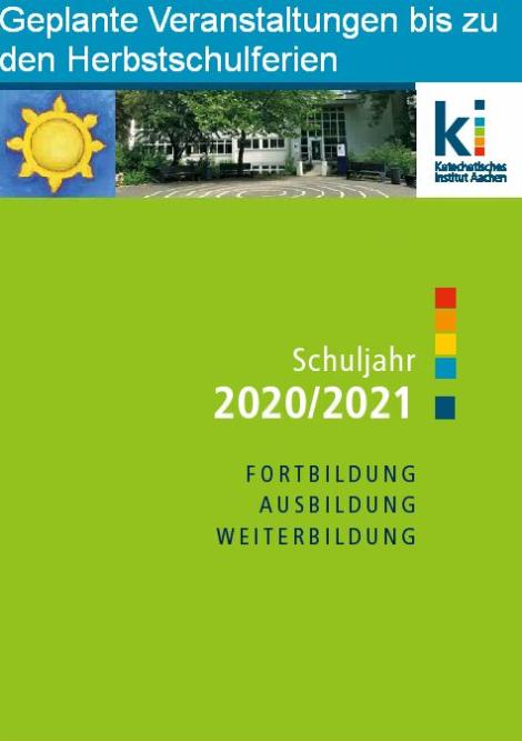 Einzelveranstaltungen des KI bis zu den Herbstferien 2020 (c) KI Aachen