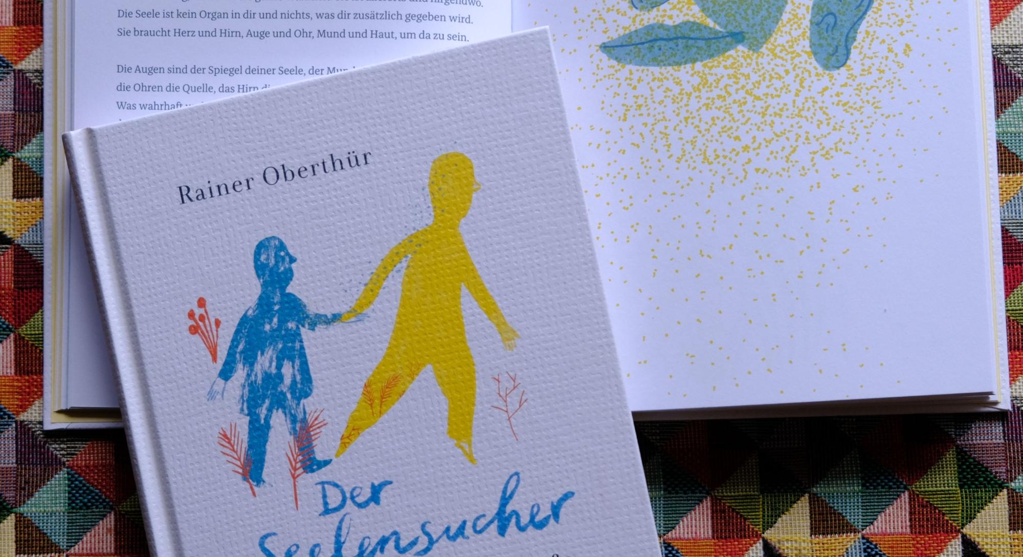 Rainer Oberthür - Der Seelensucher - Titel u. Beispielseite
